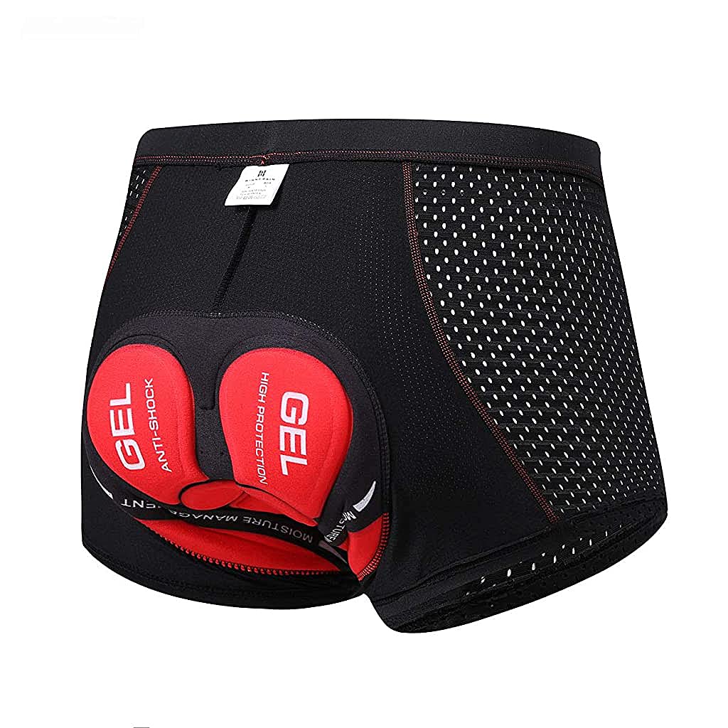 Proberos Cycling Shorts for Men & Women with 3D Gel Padded, Sillicone and Foam Padded Underwear for Cycling, Anti-Slip Leg Grips and Sweat Resistant Bike Shorts(M) Proberos Cycling Shorts for Men & Women with 3D Gel Padded, Sillicone and Foam Padded Underwear for Cycling, Anti-Slip Leg Grips and Sweat Resistant Bike Shorts(M)